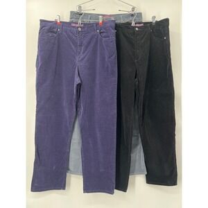 Gloria Vanderbilt Amanda Corduroy & Denim Pants Lot of 5 Womens 18